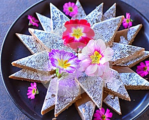 Kaju katli - Indian sweets for weddings