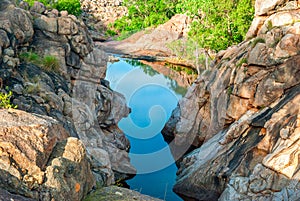 Kakadu National Park (Northern Territory Australia) landscape near Gunlom lookout