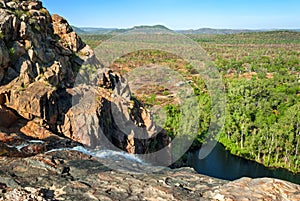 Kakadu National Park (Northern Territory Australia) landscape near Gunlom lookout photo