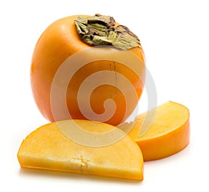 Kaki fruit Persimmon isolated