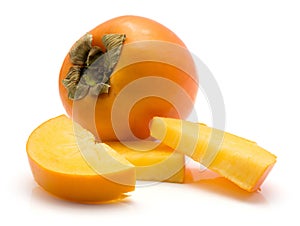Kaki fruit Persimmon isolated