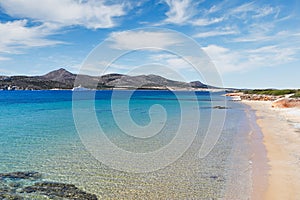 Kako Rema beach of Antiparos, Greece