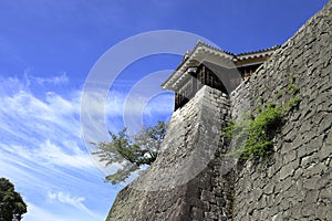 Kakure mon Tsuzuki turret of Matsuyama castle