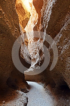 Kal Jenni desert canyon , Iran