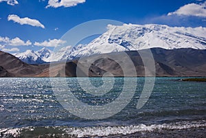 Kala Kule Lake in Xinjiang, China