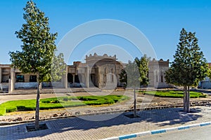 Kalaat MGouna, Morocco. River area at MGoun Valley the Valley of the roses.