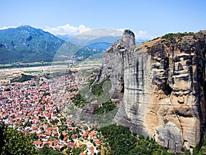 Kalabaka panorama, Greece photo