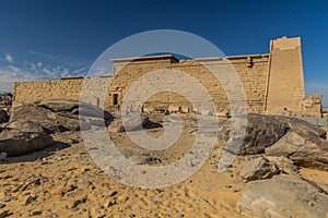 Kalabsha temple on the island in Lake Nasser, Egy