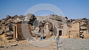 Kalabsha Temple on an island in Nubia next to Lake Nasser, Aswan, Egypt.