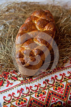 Kalach. Traditional East Slavic bread