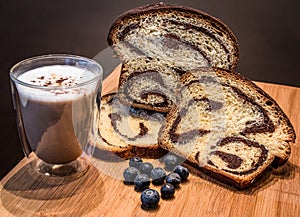 Kalacs - Hungarian Sweet Bread With Nuts