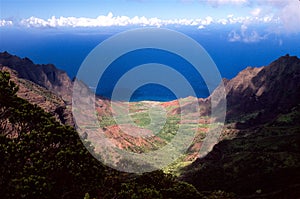 Kalalau Valley in Hawaii