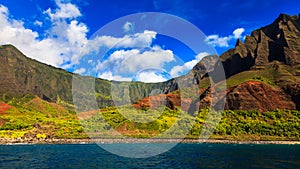 Kalalau Valley from the Ocean