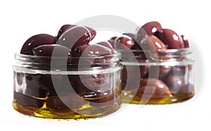 Kalamata Olives in Glass Jars