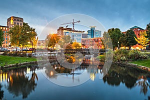 Kalamazoo, Michigan, USA Skyline