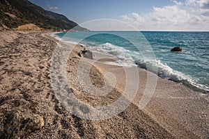 Kalamitsi beach, Levkada, Ionian islands, Greece