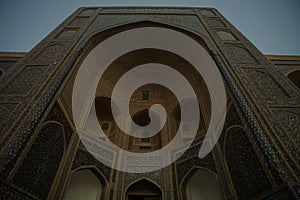 Kalan mosque mosaik Bukhara usbekistan asia