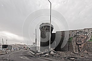Kalandia Checkpoint in Ramallah