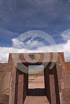 Kalasasaya Temple, Tiwanaku, Bolivia.