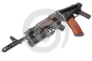 Kalashnikov AK 74 with GP-25 grenade launcher