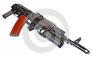 Kalashnikov AK 74 with GP-25 grenade launcher