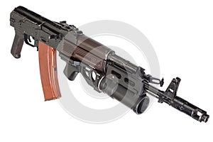 Kalashnikov AK 74 with GP25 grenade launcher