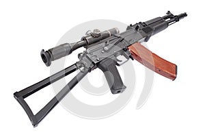Kalashnikov AK with optical sight