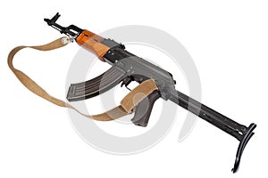 Kalashnikov AK47 with silencer