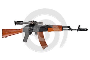 Kalashnikov ak74 with sniper scope