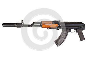 Kalashnikov specnaz with silencer