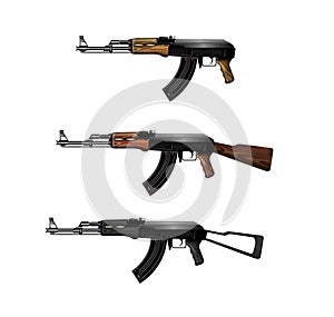 Kalashnikov submachine guns
