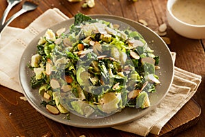 Kale and Brussel Sprout Salad