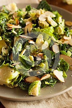 Kale and Brussel Sprout Salad