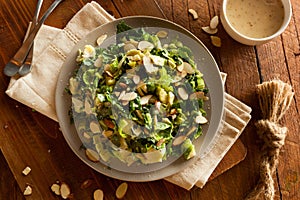 Kale and Brussel Sprout Salad