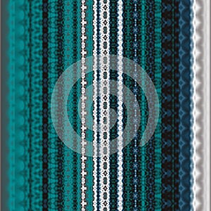 Kaleido fade tribal ethnic fantasy stylized swatch