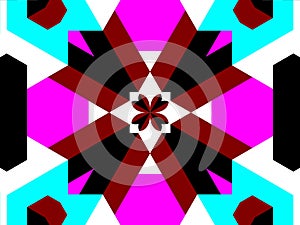 Kaleidoscope blocky