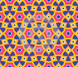 Kaleidoscope colorful pattern