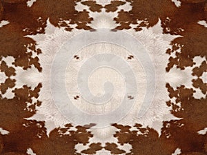 Kaleidoscope Cow Hide Pattern