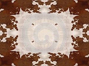 Kaleidoscope Cow Hide Pattern