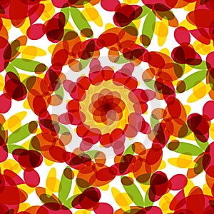 Kaleidoscope icon background abstract illustration objec