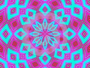 Kaleidoscope pattern