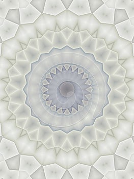 Kaleidoscope Patterns in Blue