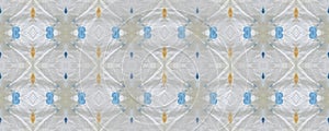 Kaleidoscope Watercolor. Decorative Artwork. Watercolor Tile. Blue Stain Tile.