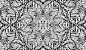 Kaleidoscopic pattern