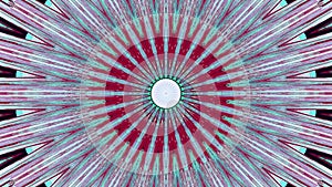 Kaleidoscopic pixelated colorful hypnotic animation, LOOP