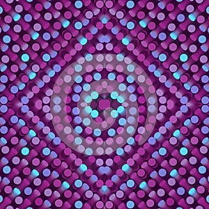 Kaleidoscopic texture of cylinders. Abstract neon colored background. 3d rendering digital illustration