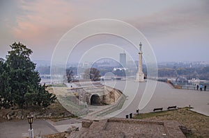 Kalemegdan - Belgrade, Serbia - Pobednik The Victor Monument