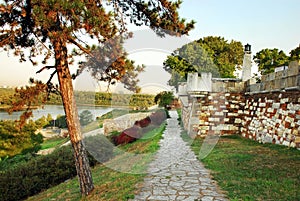 Kalemegdan fortress in Belgrade photo