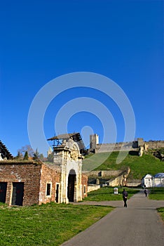 Kalemegdan Park in Belgrade, Serbia