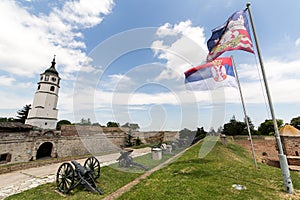 Kalemegdan Park and the Fortress in Belgrade